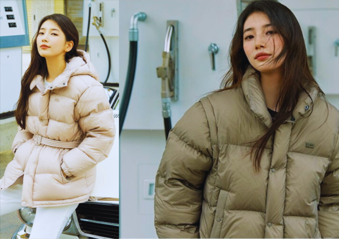 Popular Korean Winter Padding Jacket Brands to Buy (2) : Riize, Byeon Woo-seok, Suzy, and An Yu-jin Jackets