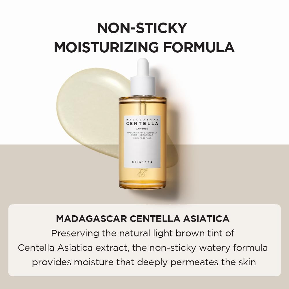 SKIN1004 Madagascar Centella Asiatica Ampoule Facial Serum SKIN1004 Madagascar Centella Asiatica Ampoule Facial Serum ｜Review cosmetic ingredients effect