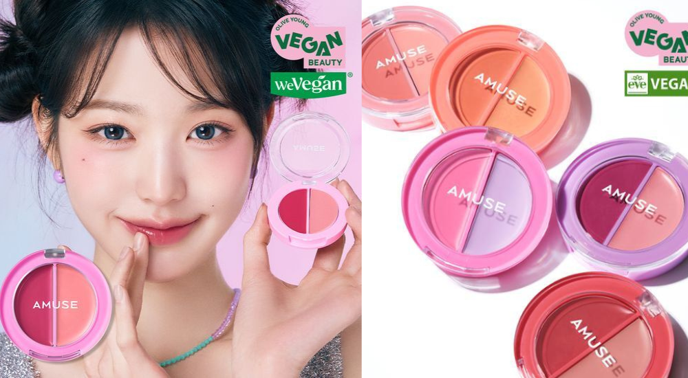 Olive Young Sale ｜ Must-Have AMUSE Jang Wonyoung Tint and Cushion Deals