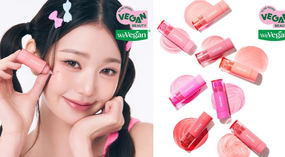 Olive Young Sale ｜ Must-Have AMUSE Jang Wonyoung Tint and Cushion Deals