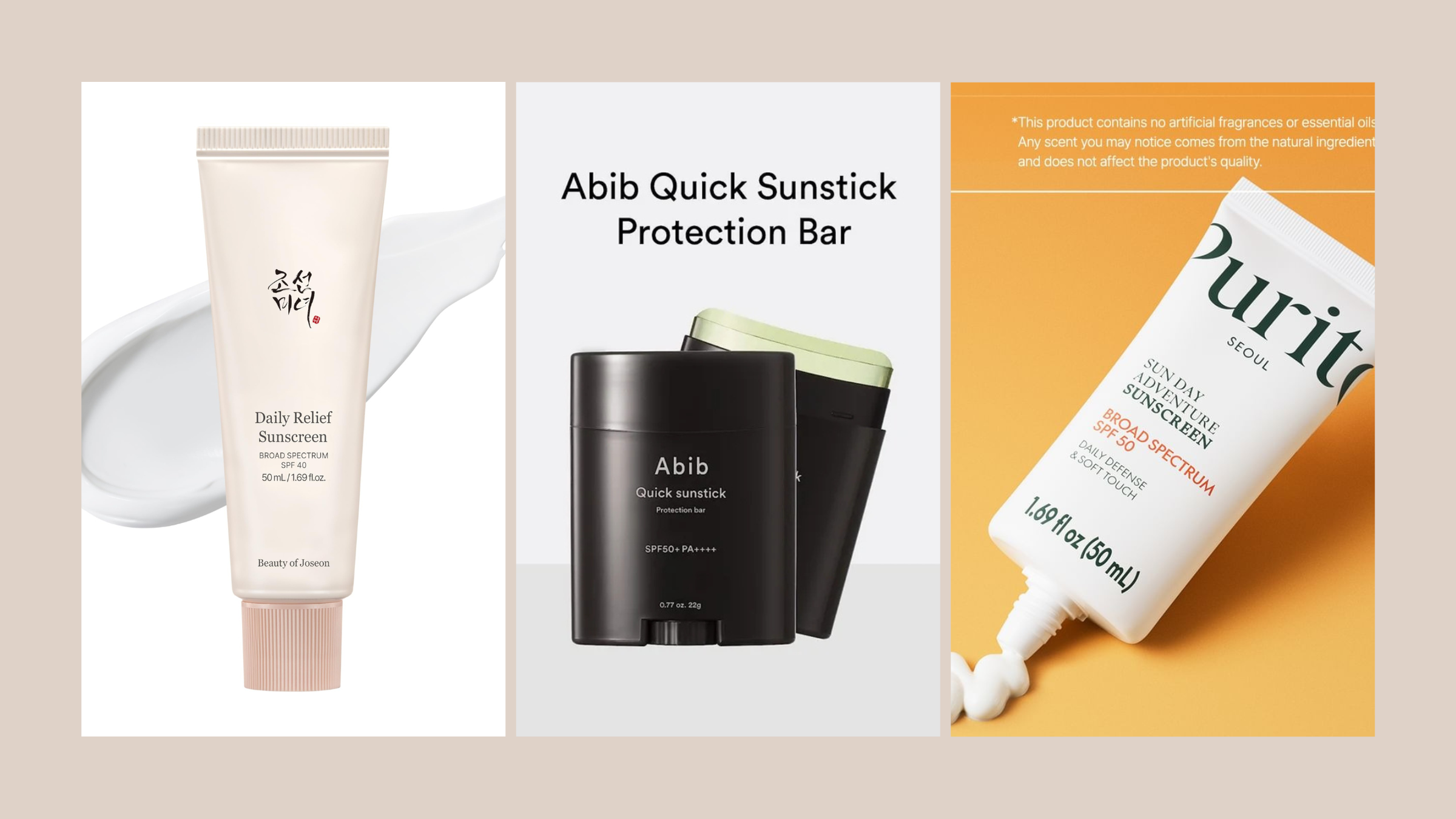 Best Korean Sunscreens to Wear Under Makeup (No Pilling, No Shine!).png korean sunscreen under makeup  lightweight korean sunscreen  sunscreen no white cast korea  airy sunstick korea  purito sun day review  abib sunstick under makeup  beauty of joseon sunscreen invisible  sunscreen that works under foundation  best sunscreen for oily-combo skin  mattifying korean sunscreen  no residue spf korea  cushion base sunscreen  travel-friendly sunstick spf  fda approved korean sunscreen  daily sunscreen barrier care  reapply sunscreen over makeup  non greasy spf korea  soft finish sunscreen korea  korean spf50 sunscreen  sunscreen primer alternative