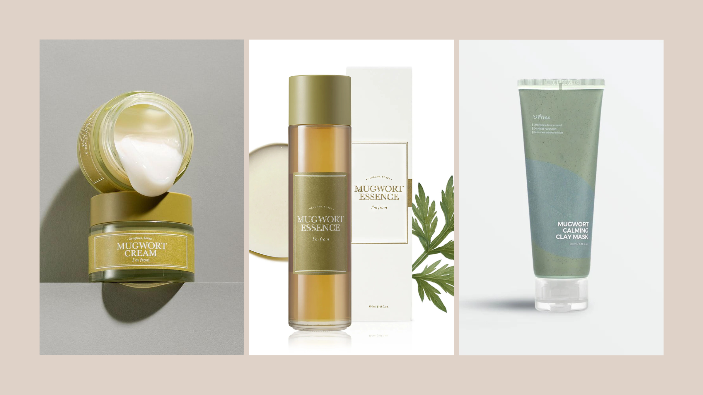 Why Everyone’s Talking About Korean Mugwort Skincare for Sensitive Skin.png mugwort skincare from Korea  I’m From Mugwort Cream  Korean mugwort essence  mugwort toner sensitive skin  mugwort clay mask Korea  mugwort cleansing oil  IsNtree mugwort mask  CHARMZONE mugwort cream  vegan mugwort skincare  mugwort moisturizer Amazon  soothing mugwort extract  mugwort essence calming  mugwort skincare routine  mugwort skin benefits  mugwort cream for redness  mugwort ingredient K‑Beauty  mugwort hydrating essence  mugwort overnight mask  mugwort barrier repair cream  mugwort antioxidant skincare