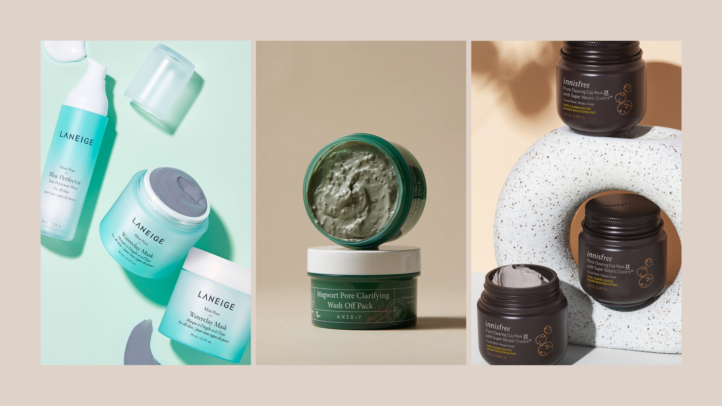 Tighten Pores Like a Pro — These Korean Clay Masks Are Going Viral.png korean clay mask for pores best korean clay mask pore tightening clay mask clay mask for oily skin innisfree volcanic clay mask best korean mask for blackheads mugwort clay mask korea korean wash off clay mask kbeauty clay mask korean clay mask amazon volcanic pore mask bentonite clay korean mask laneige pore clay mask korean skincare for large pores korean face mask for acne clay mask for combination skin axis-y mugwort mask carbonated bubble clay mask korean mask for sebum control how to use clay mask korean