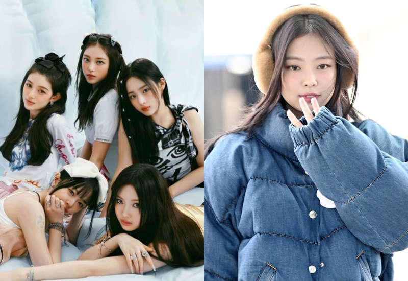 NewJeans Cheers for Jennie's Gift, Heartfelt Thanks with Finger Hearts