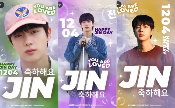  The Global Celebration of BTS Jin's Birthday